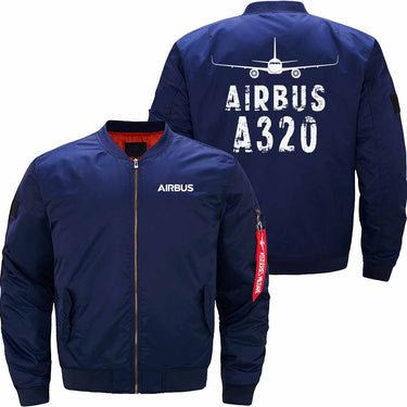 AIRBUS A320 Ma-1 Bomber Jacket Flight Jacket Aviator Jacket THE AV8R
